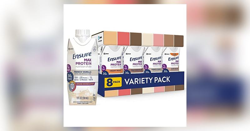 $19.94 ENSURE MAX PROTEIN 8-PACK NOW $10