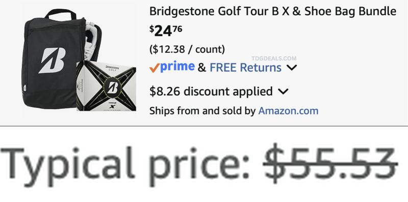 BRIDGESTONE GOLF BUNDLE ⛳️🔥