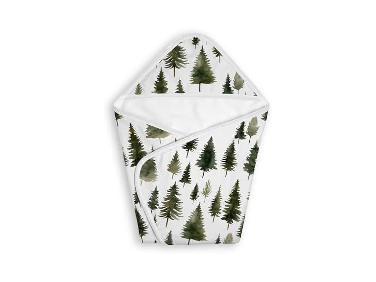 Sweet Jojo Designs Hooded Baby Towels (Sage G