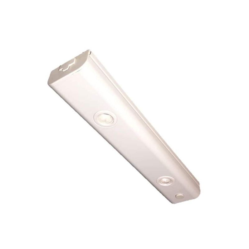 AMAX LIGHTING - LED Bar Light Plug-In/Hardwire 10 in. LED White Under Cabinet Light with Dimming Button