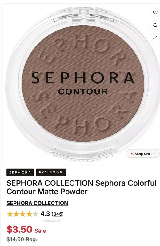 $3.50 SEPHORA COLLECTION CONTOUR POWDER