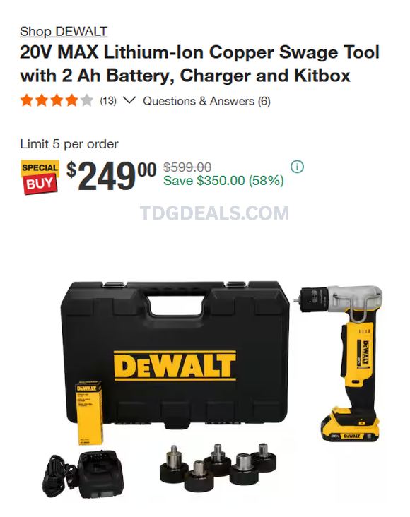 SAVE $350 ON THIS DEWALT TOOL 🛠️