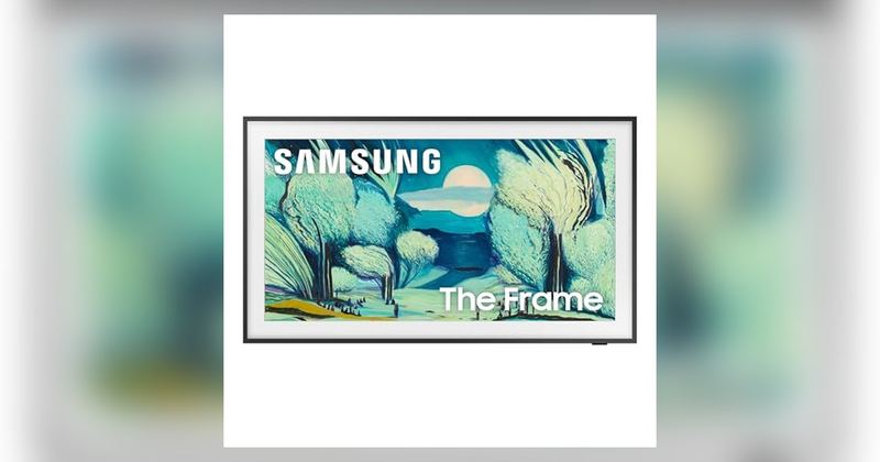 $1,097.99 SAMSUNG 55" THE FRAME 4K QLED TV FOR $697.99