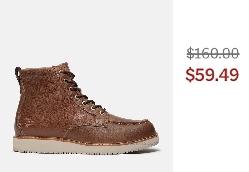 TIMBERLAND REDWOOD EDGE BOOTS, $59.49
