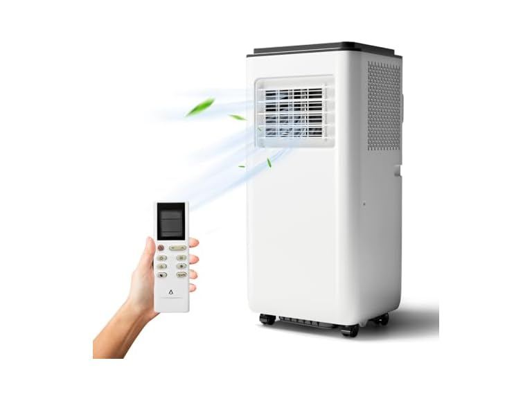 GarveeLife 8,000 BTU Portable AC Cools 350 Sq.Ft