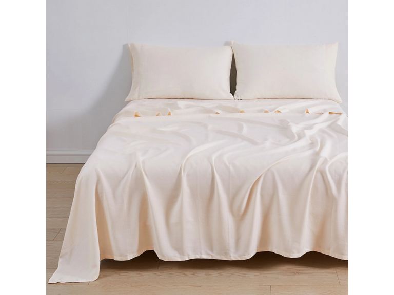 71% OFF: Hotel Style 20193 Lyocell & Linen Blend Sheet Set