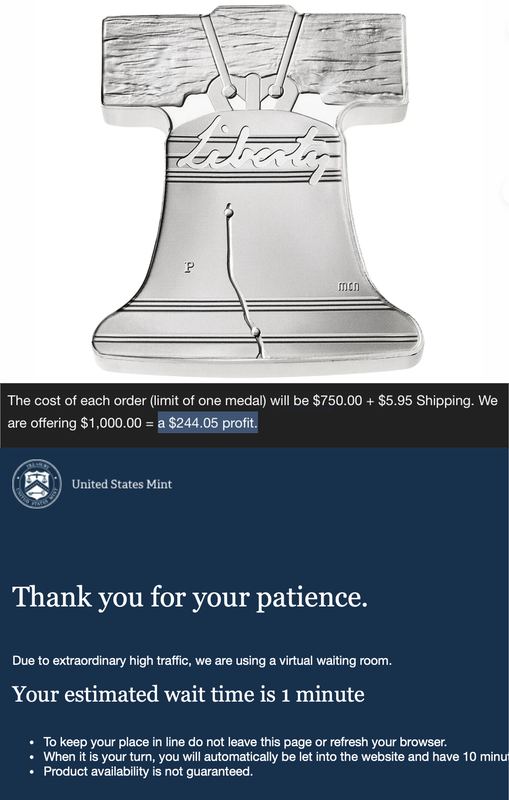 U.S. MINT DROP SOON 🔔💰