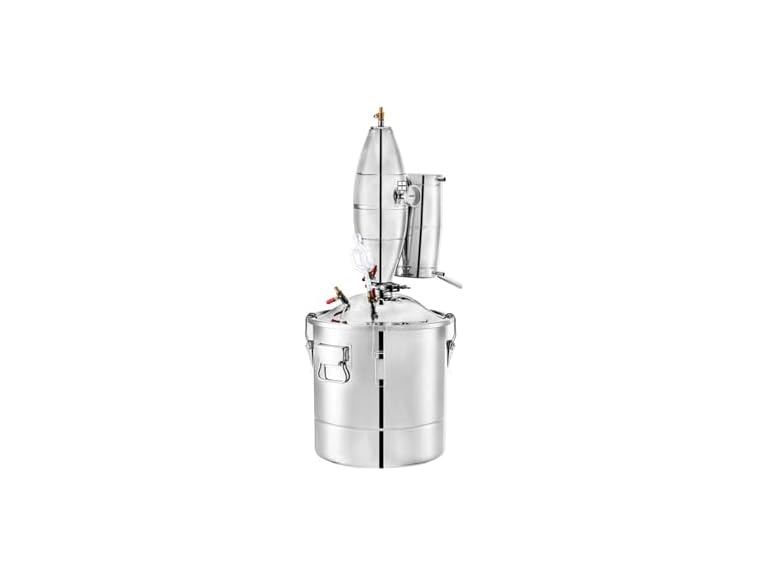 30L Stainless Steel Alcohol Distiller Home Brew Kit Moonshine Wine Mak