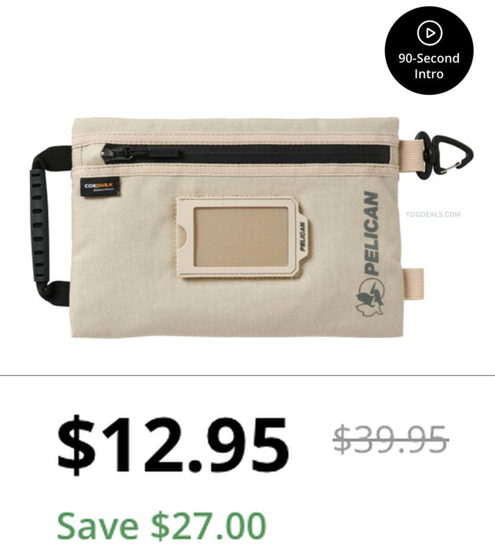 Pelican Storage Pouch is on clearance for $12.95