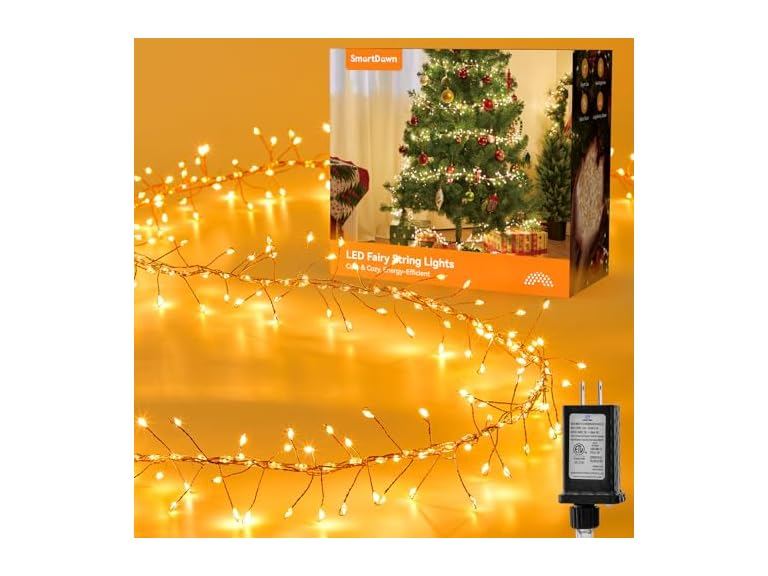 79% OFF: SmartDawn Fairy Lights Plug in 10FT