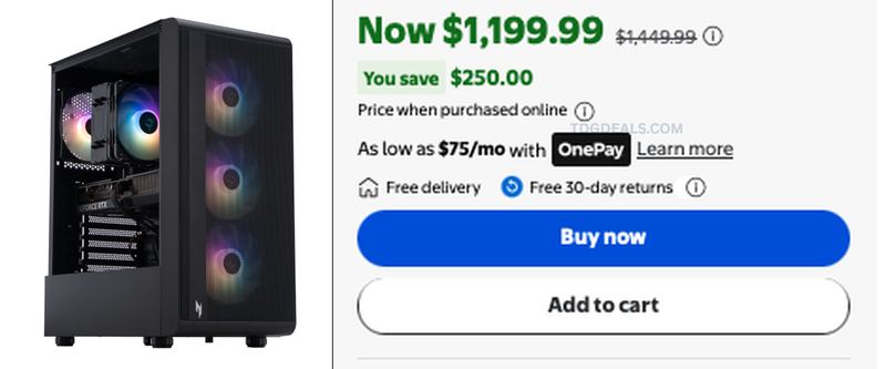 $1,199.99 GAMING PC @ WALMART 🚨
