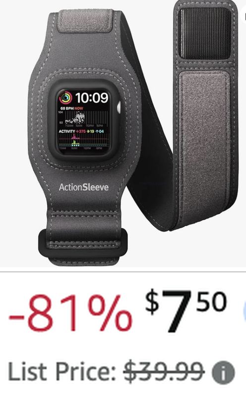 $7.50 TWELVE SOUTH ACTIONSLEEVE ARMBAND