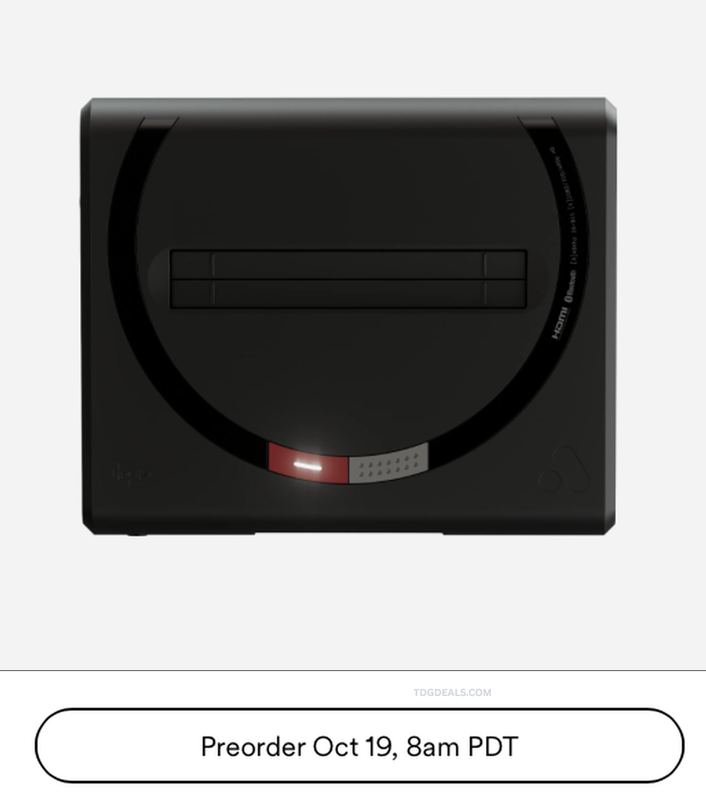 ANALOGUE MEGA SG+ PREORDERS OPEN MONDAY