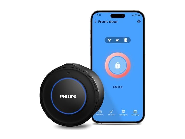 81% OFF: Philips DDL230X-10HW Retrofit Smart Lock Black