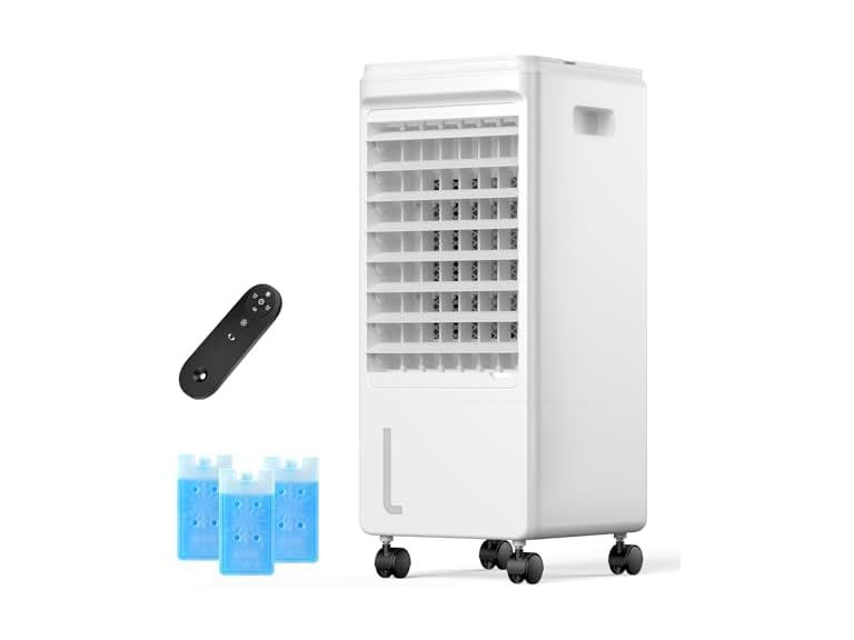 Windowless Portable AC, Evaporative Air Cooler 270sqft