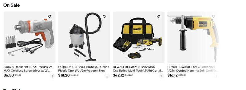 🚨 eBay Storefront Sale is LIVE!