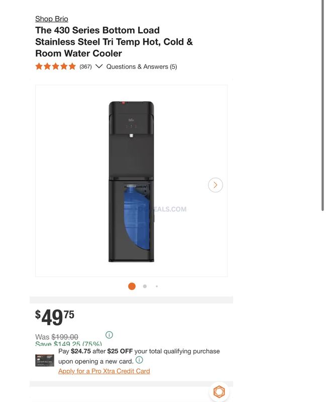 HOME DEPOT ONLINE CLEARANCE DEAL