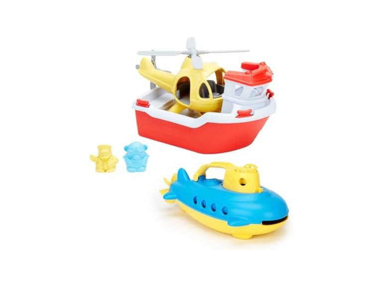 Ocean Rescue Adventure – Rescue Boat & Helicopter + Submarine Set
