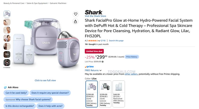 SHARK FACIALPRO DEAL ✨