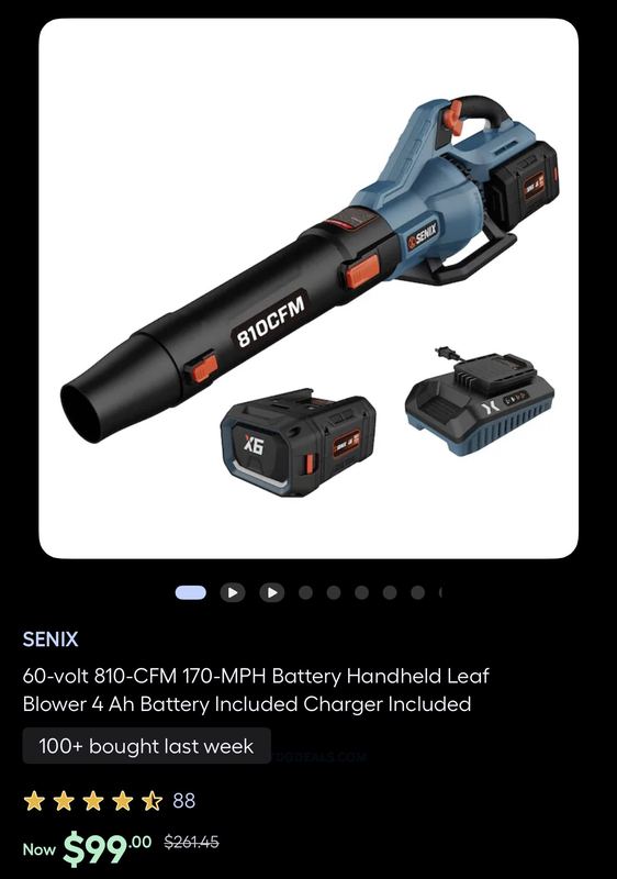 LOWE’S JUST DROPPED THIS TO $99