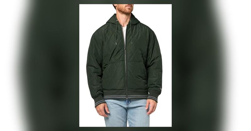75% OFF CHAMPION QUILTED HOODIE 👀