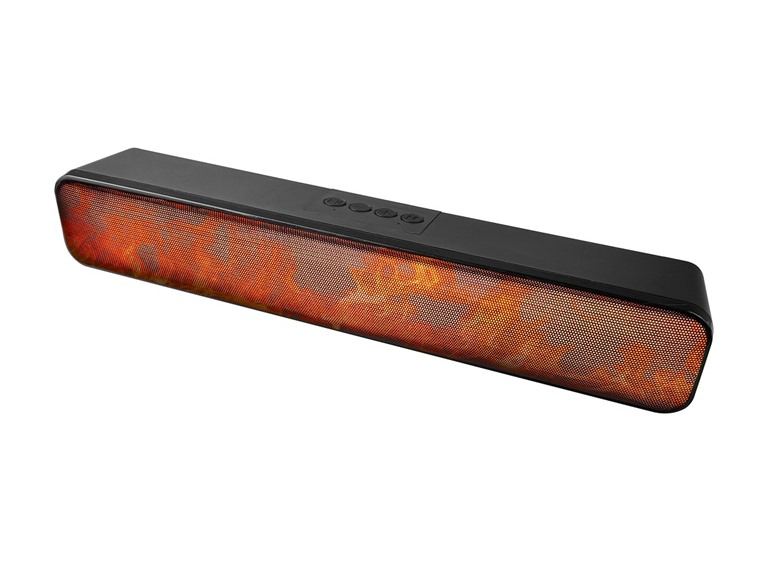 Flame Effect Bluetooth Speaker w/ RGB Lighting