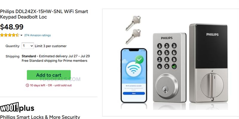 PHILIPS SMART LOCK DEAL
