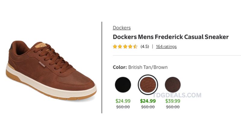 DOCKERS SNEAKERS JUST $24.99