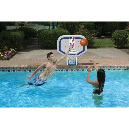Poolmaster NBA Logo Pro Rebounder-Style Poolside Basketball Game