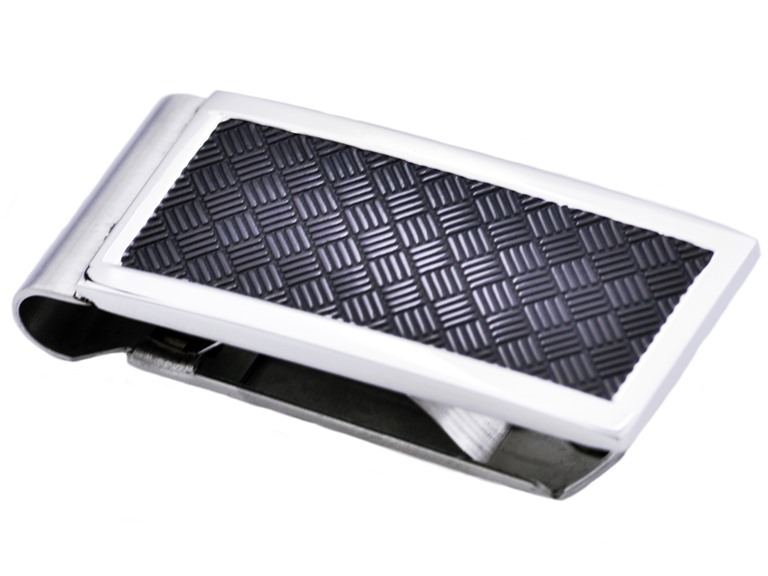 71% OFF: Stainless Steel Chevron Money Clip