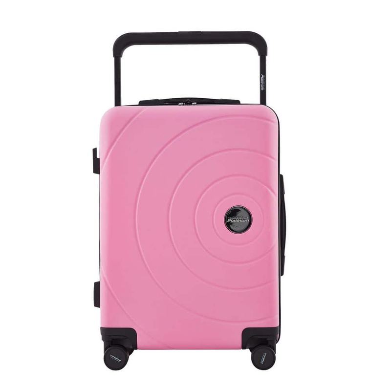 TCL - 20 " BLUSH ROLLING HARDCASE CARRY-ON w/USB