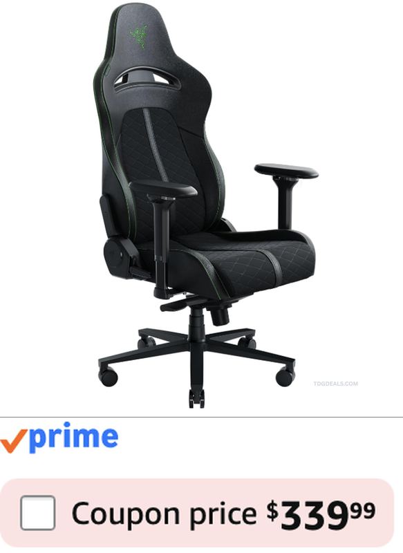 $499 RAZER ENKI GAMING CHAIR DROPPED TO $339.99