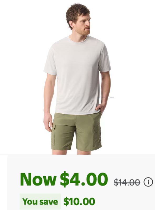 $4 G.H. BASS QUICK-DRY TEES