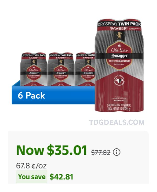 OLD SPICE SWAGGER 55% OFF 💥