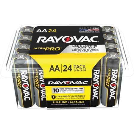 Rayovac, RAYALAA24PPJCT, Ultra Pro Alka AA24 Batteries, 288 / Carton