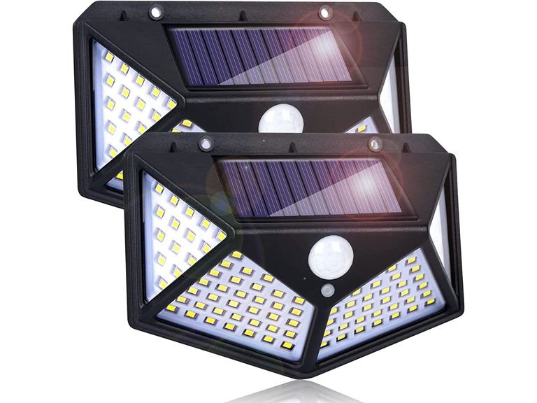 70% OFF: 2 Pk Marquee Innovations Solar LED Outdoor Lights