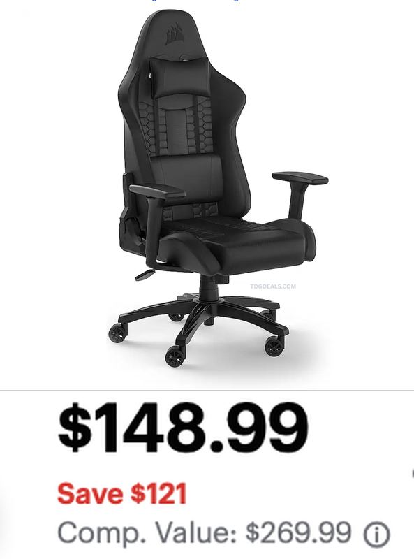 $269.99 GAMING CHAIR NOW $148.99