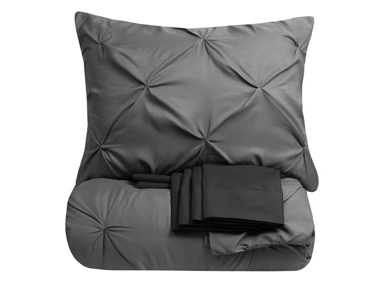9-Piece Pinch Pleated Down Bedding Set