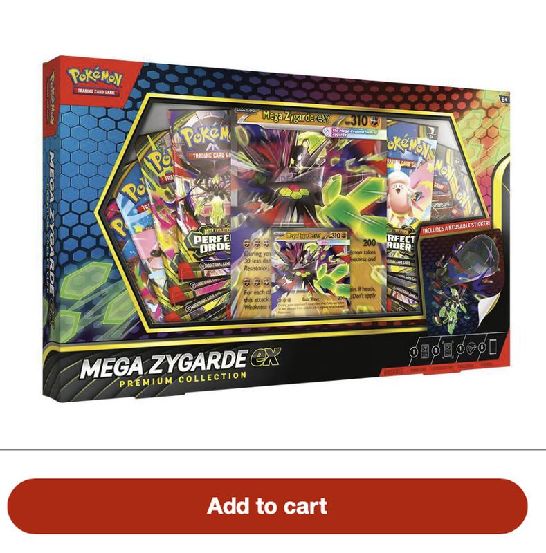 IN STOCK $44.99 POKEMON MEGA ZYGARDE EX PREMIUM COLLECTION