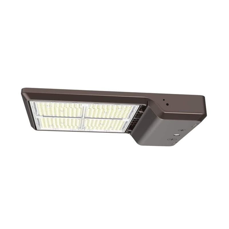 ETI LIGHTING - 400-Watt Equivalent Integrated LED Dust To Dawn Area Light 24000-43500 Lumens Adjustable 3000K 4000K 5000K TYPE 5