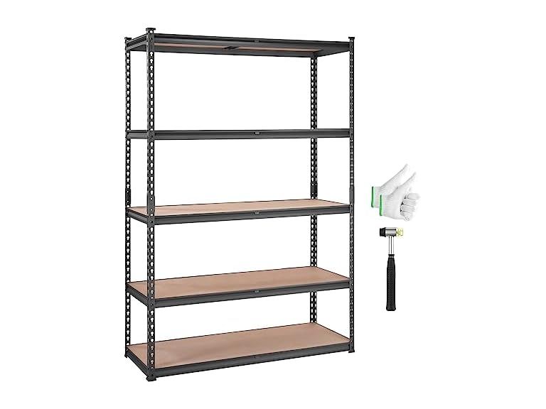 Storage Shelving Unit, 5-Tier Adjustable x48