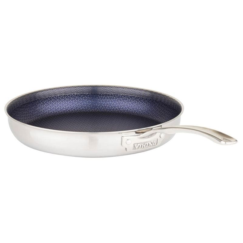 Viking - Hybrid Plus 3-Ply Stainless Steel 12 in. Nonstick Fry Pan