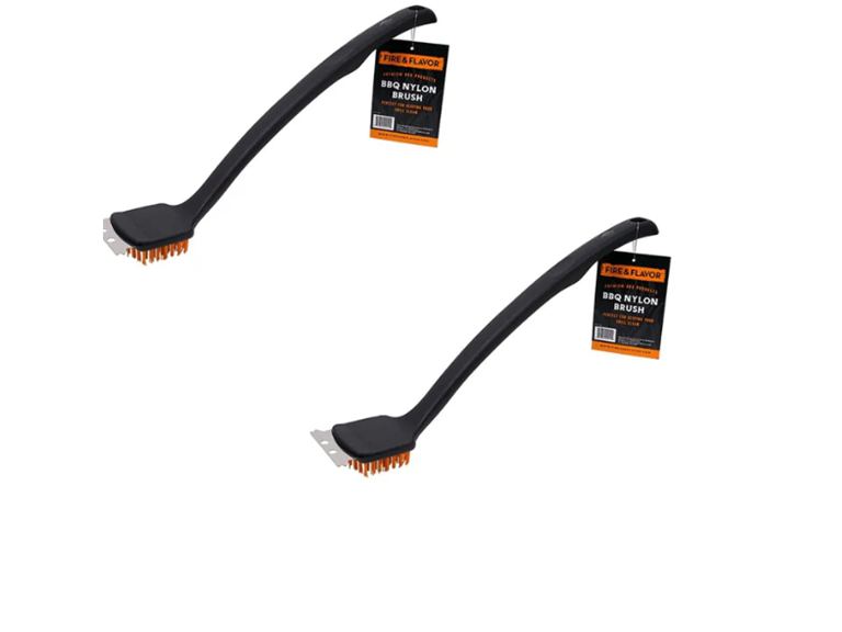 70% OFF: Fire And Flavor Nylon Grill Brush, 2 Pack