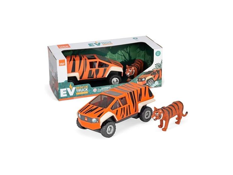 WILD REPUBLIC E-Team Box Set Safari Rescue EV Figurine