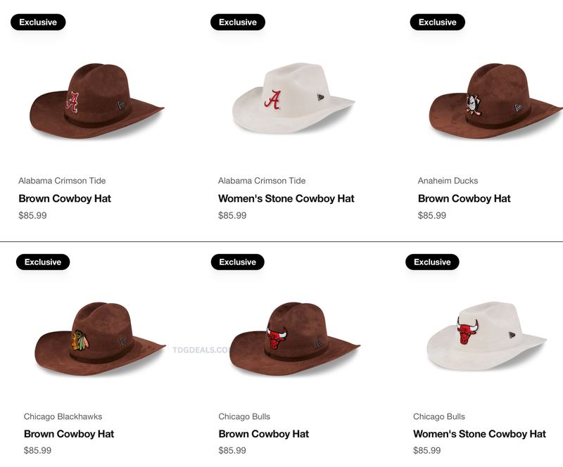 NEW ITEM: 🤠 NEW ERA TEAM COWBOY HATS JUST DROPPED