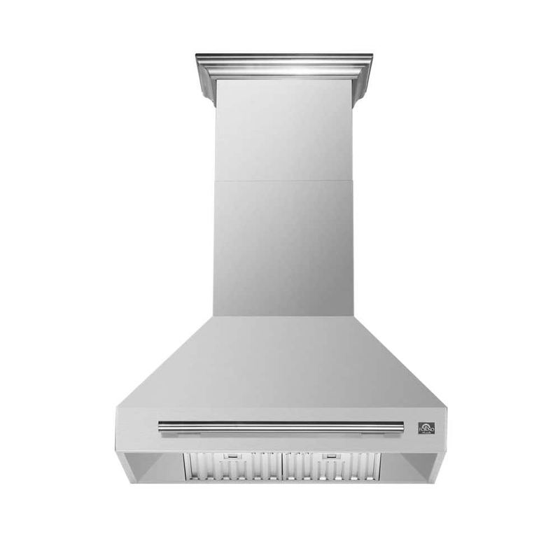 Forno - Aria 30 in. Wall-Mounted Range Hood, Ducted 600 CFM