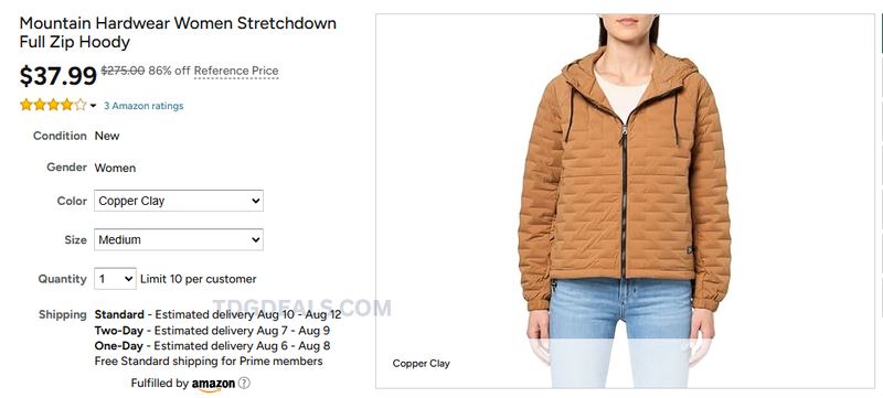 MOUNTAIN HARDWEAR JACKET 86% OFF 🏔️