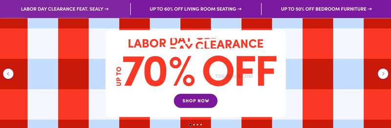 WAYFAIR LABOR DAY CLEARANCE IS LIVE
