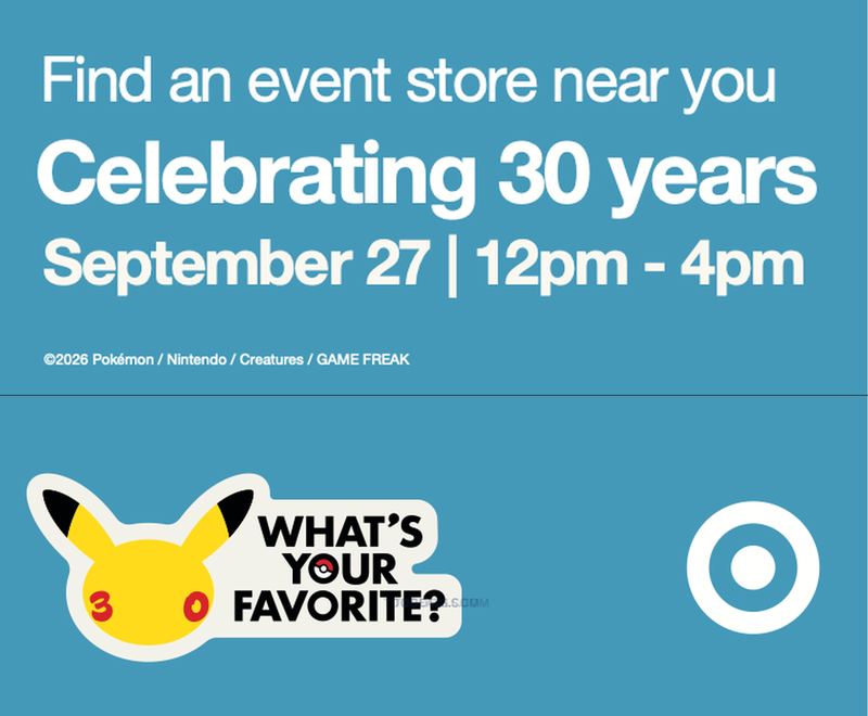 STARTING SOON AT TARGET 🎯