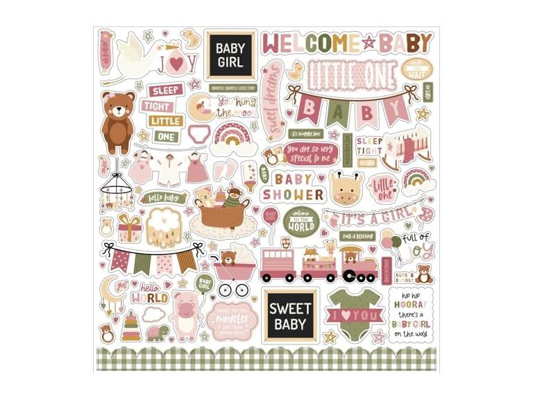 Echo Park Special Delivery Baby Girl 12x12